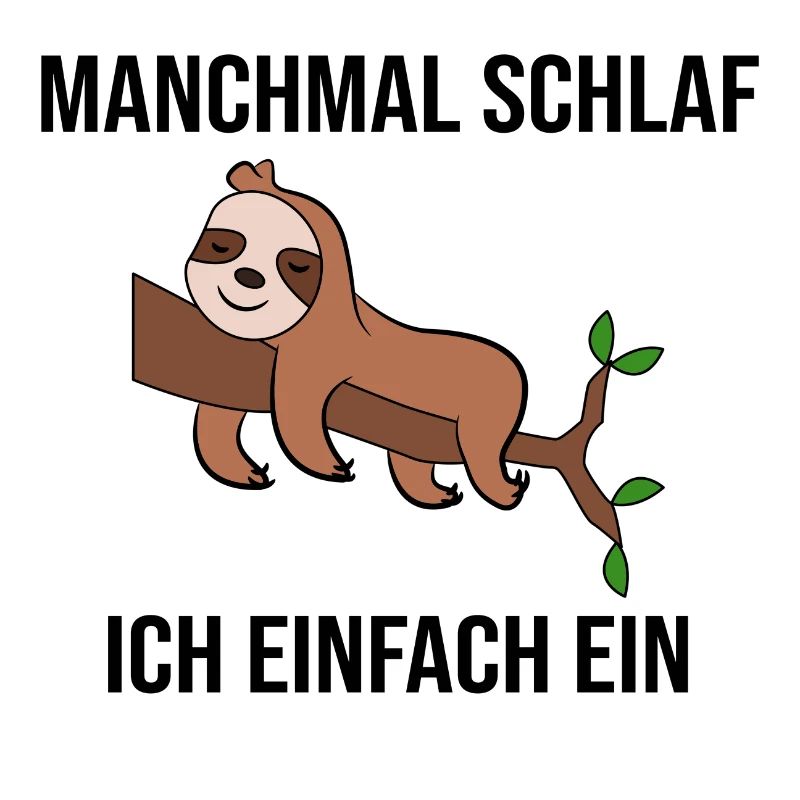 Schlafen Säugetier Dschungel Faultier Statement