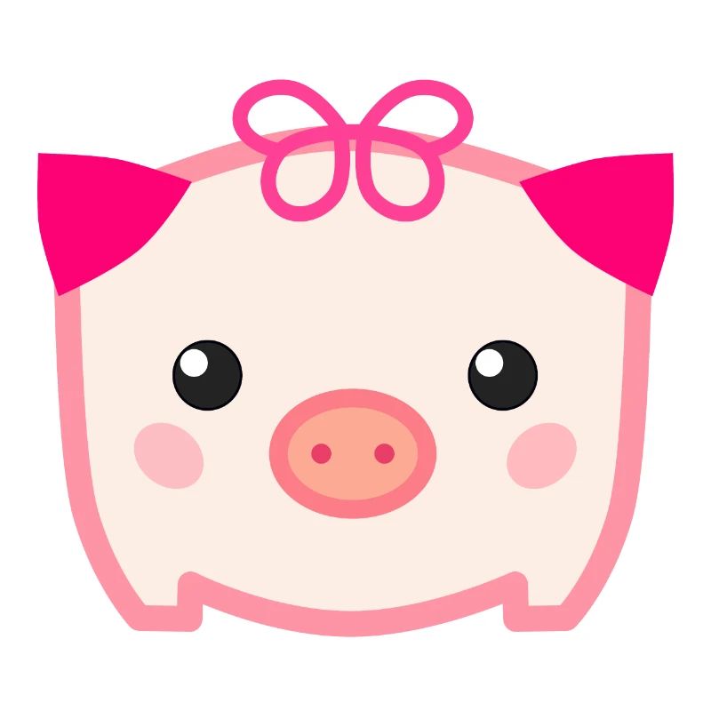 Kawaii Cute Pig