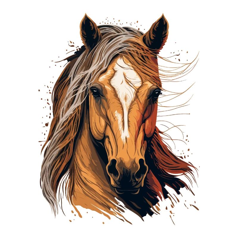 Pferde Illustration