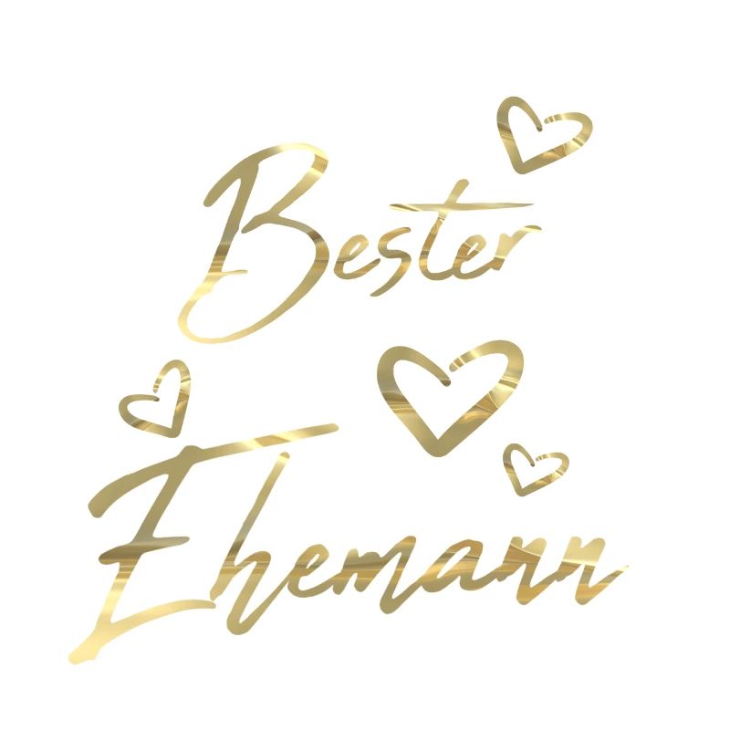 Bester Ehemann Gold