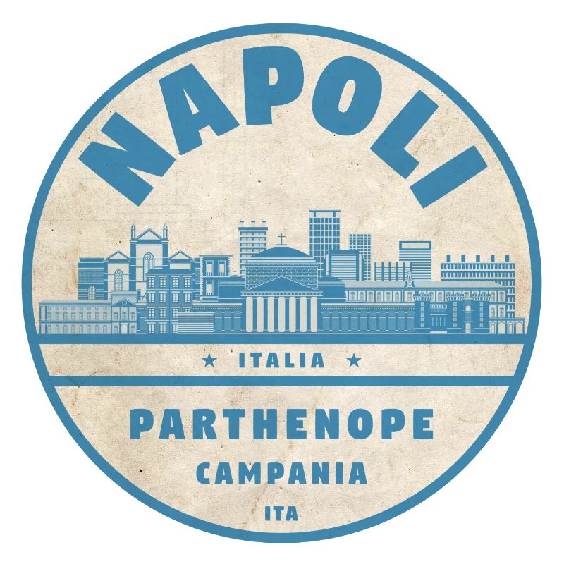 Napoli Skyline Badge