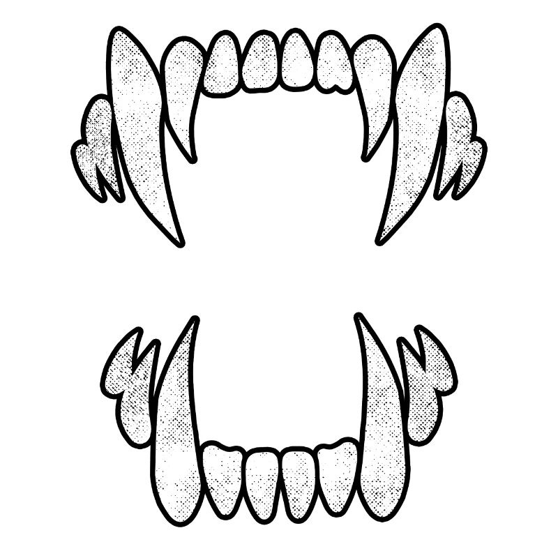 Unheimliche Wolfszähne