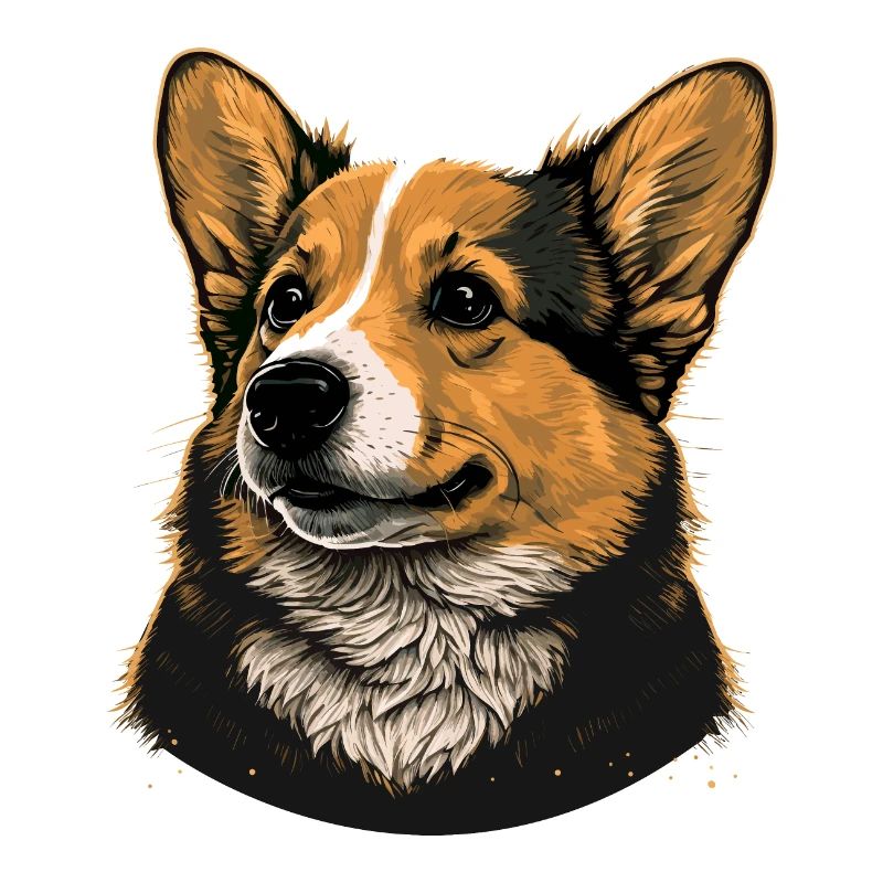 Looking Corgi