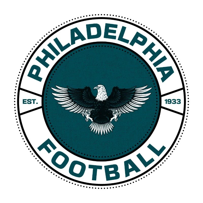 Philadelphia Eagle Emblem Shirt Design