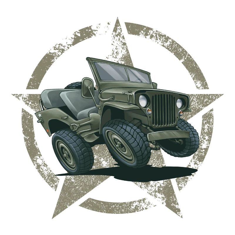 Willys MB Offroader 4x4 STAR Oldtimer Us Army