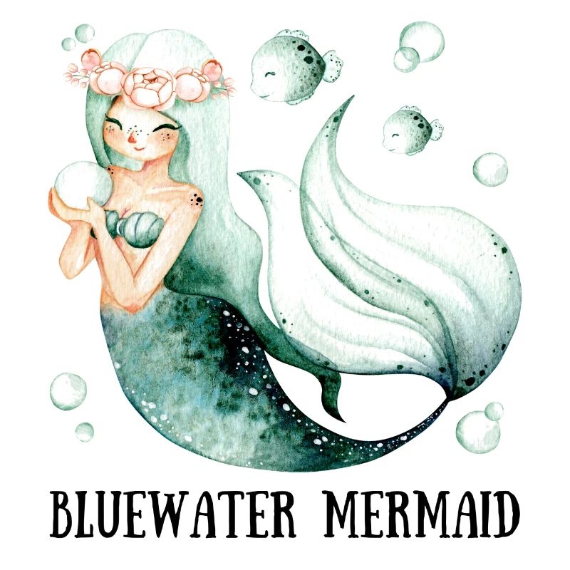 Blue-Water Mermaid