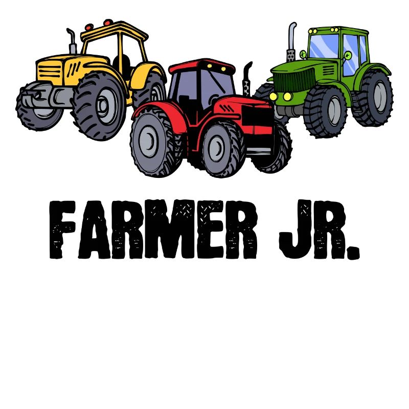 Traktor Statement Jungbauer Feld Bauernhof Farmer