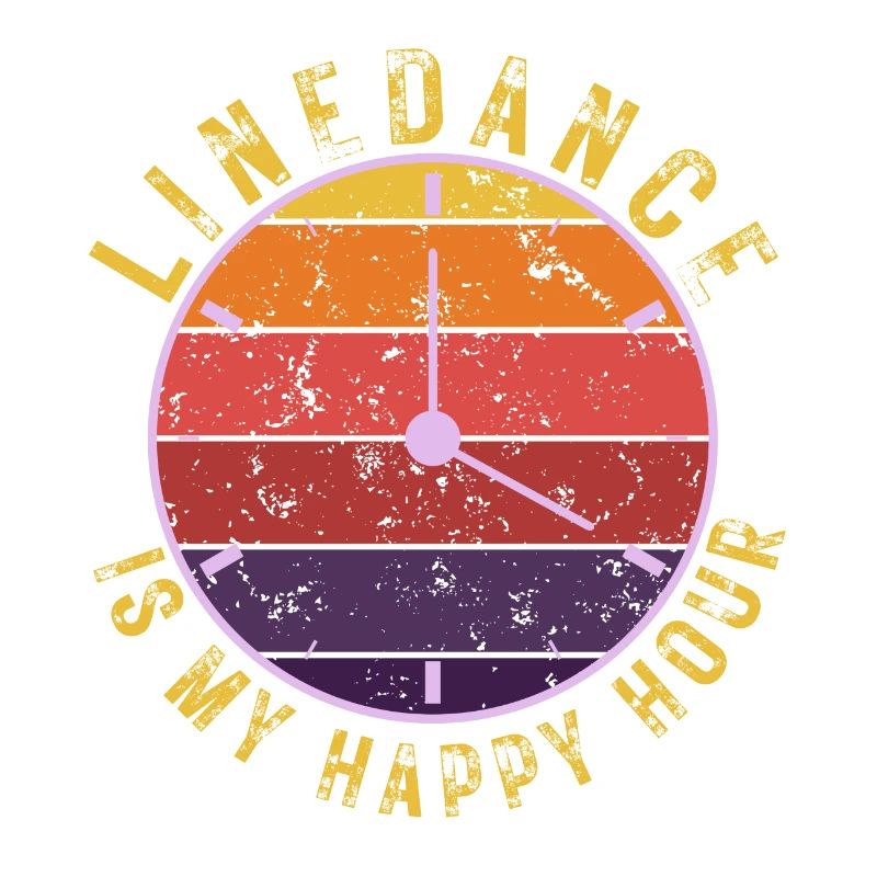 Gift idea: Linedance is my happy hour