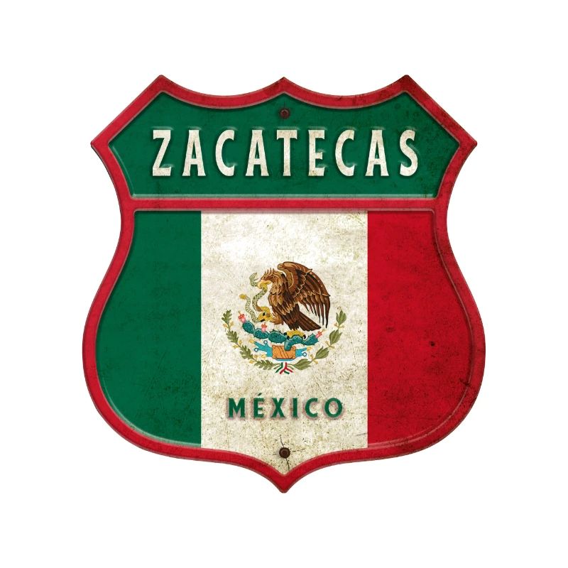 Zacatecas Mexiko Wappen Design