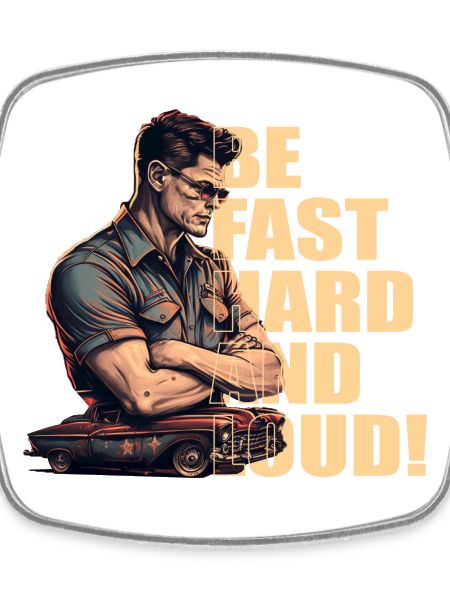 Mechanic with classic car