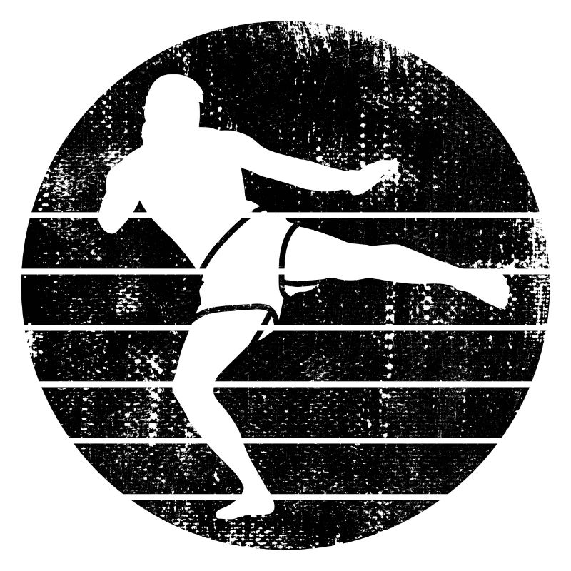 Lustiger Kickboxer