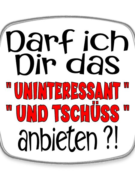 TSCHÜSS ABSCHIED SPRUCH