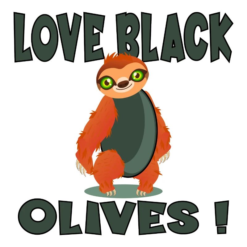 LOVE BLACK OLIVES SLOTH