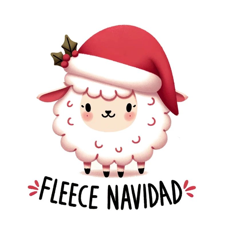 Fleece Navidad Schaf