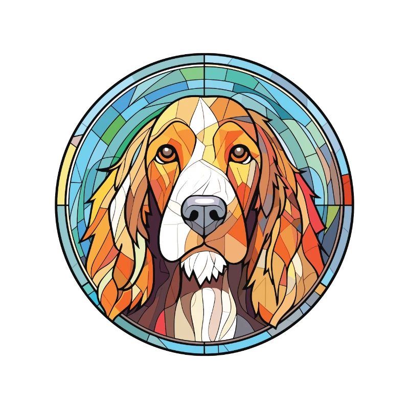 Deutsch Drahthaar Vorstehhund Rasse Aquarell