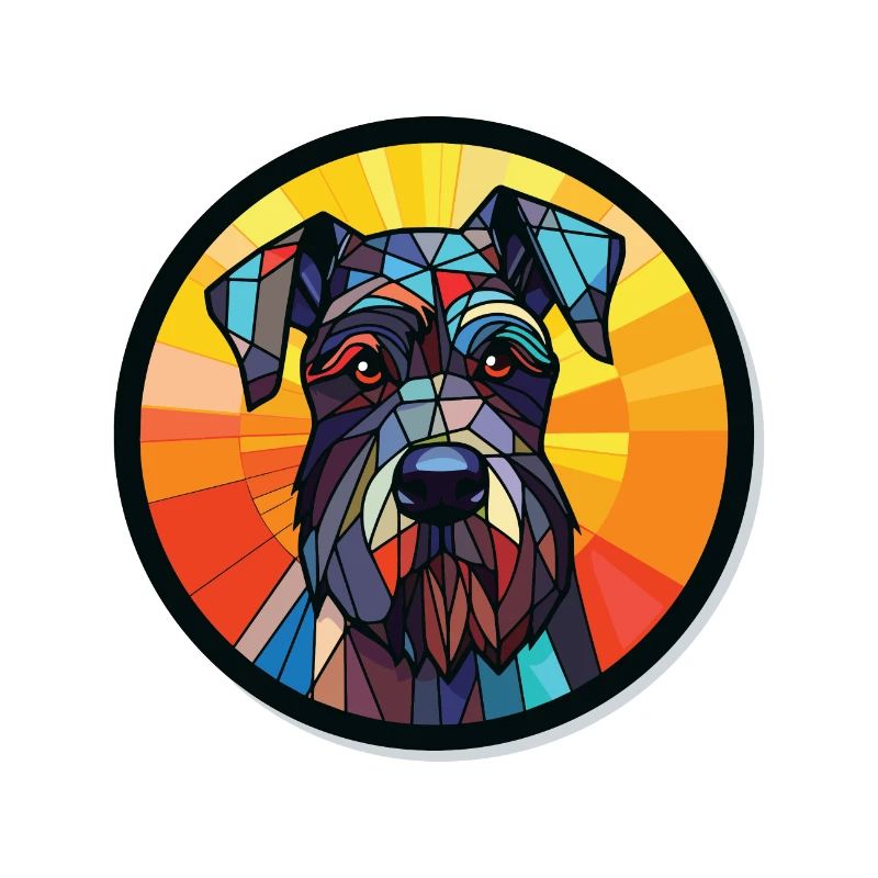 German Shorthaired Pointer Dog Breed Watercolor