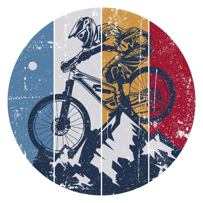 Ridge MTB Circle Graphic