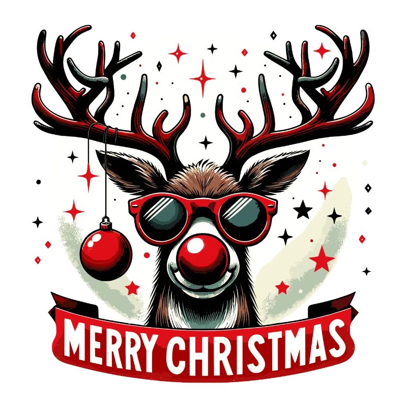 Rentier-Weihnachtsspaß - Original Pullover