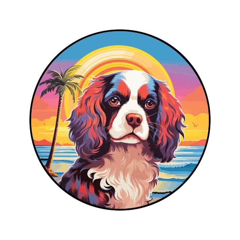 Cavalier King Charles Spaniel Hunderasse Bunt C