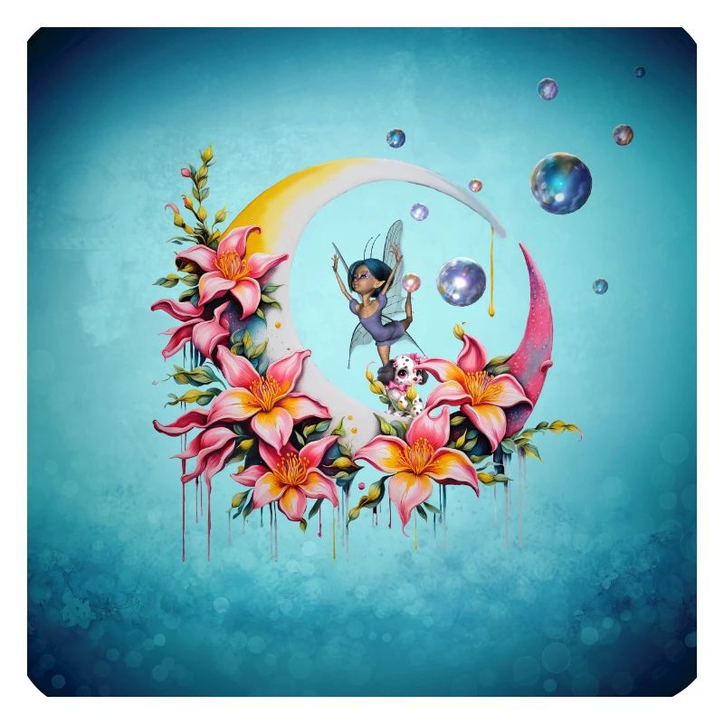 Fairy dancing on the moon