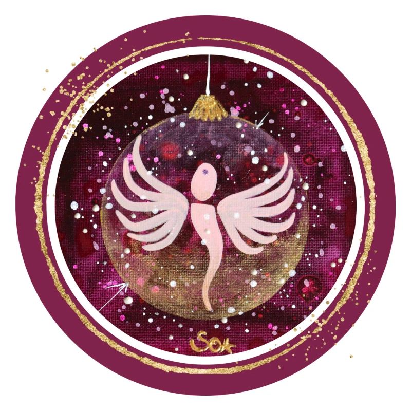 Weihnachtskugel Engel - Sonja Ariel von Staden