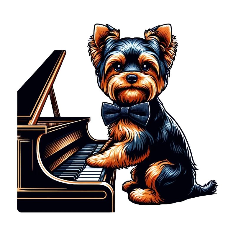 Yorkshire Terrier pour piano