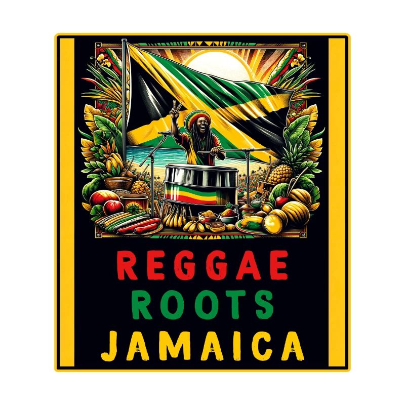 Reggae roots Jamaica