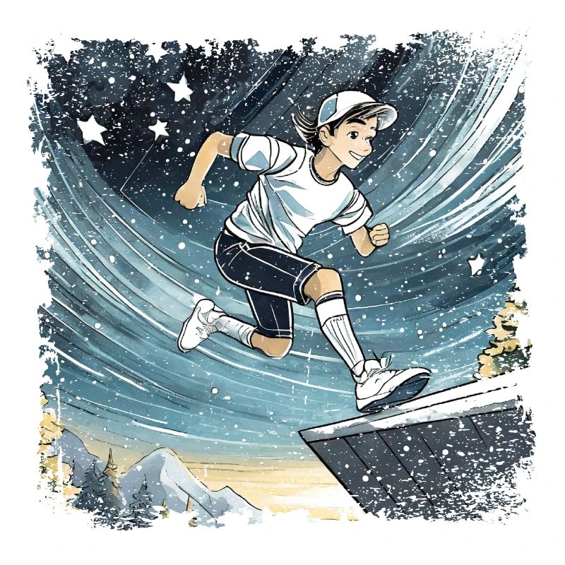sporty boy comic