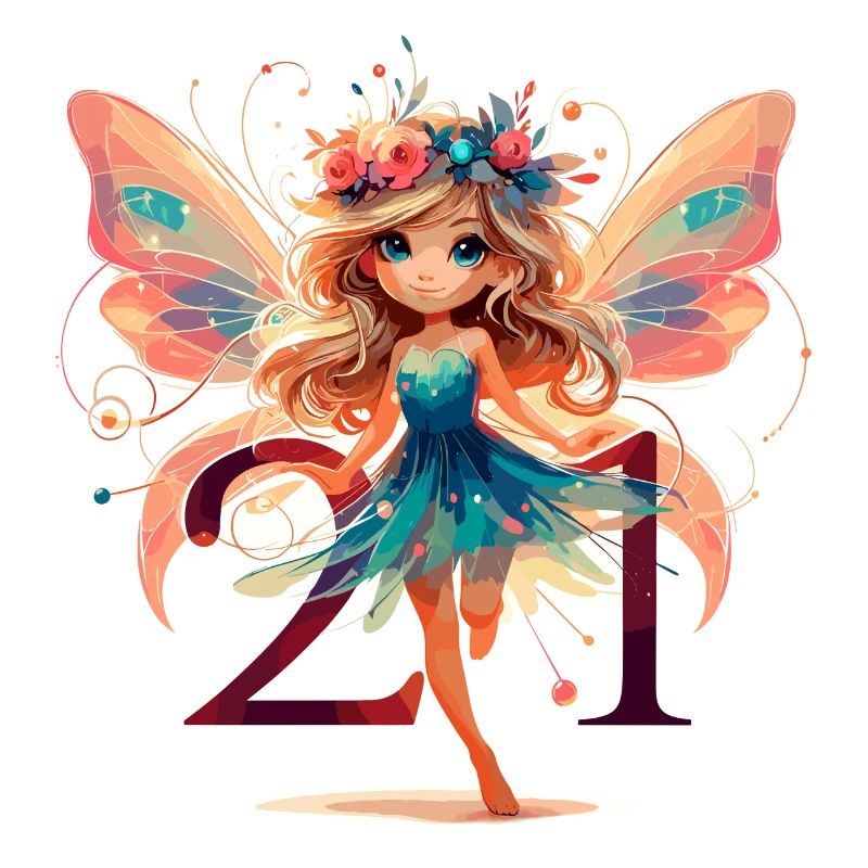 21 ans de conception de fée elfe