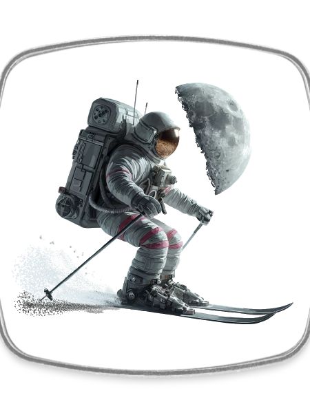 Astronaut Skier