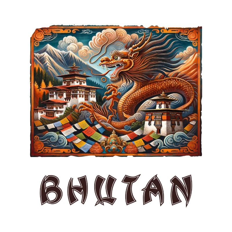 Bouddha Dragon du Bhoutan Thimphu