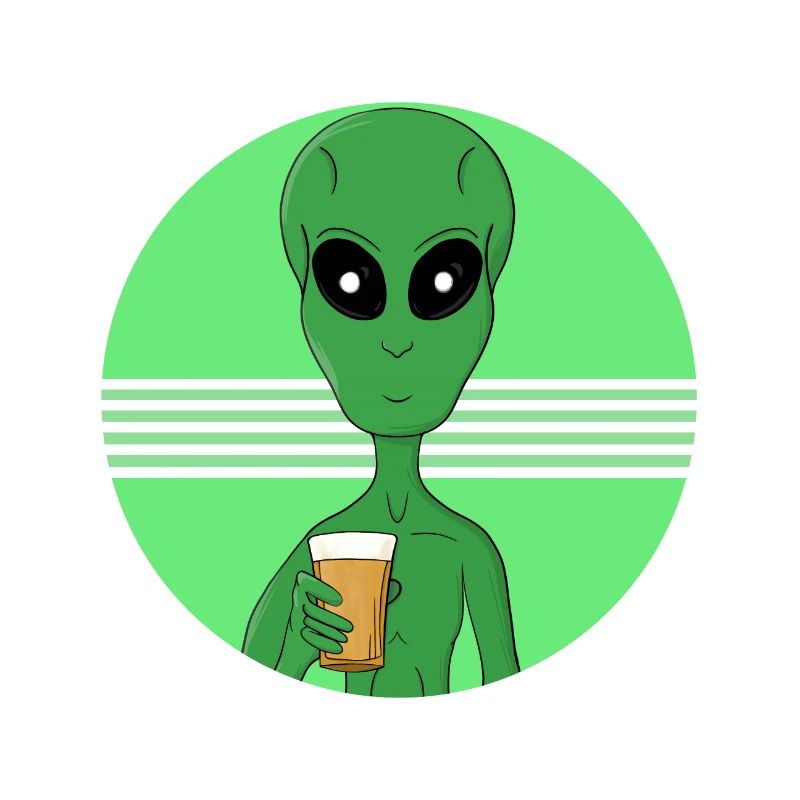 Un extraterrestre qui s’amuse