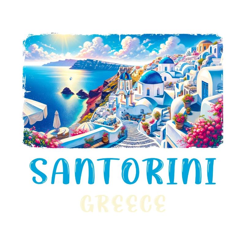 Santorini Greece ocean vacation trips
