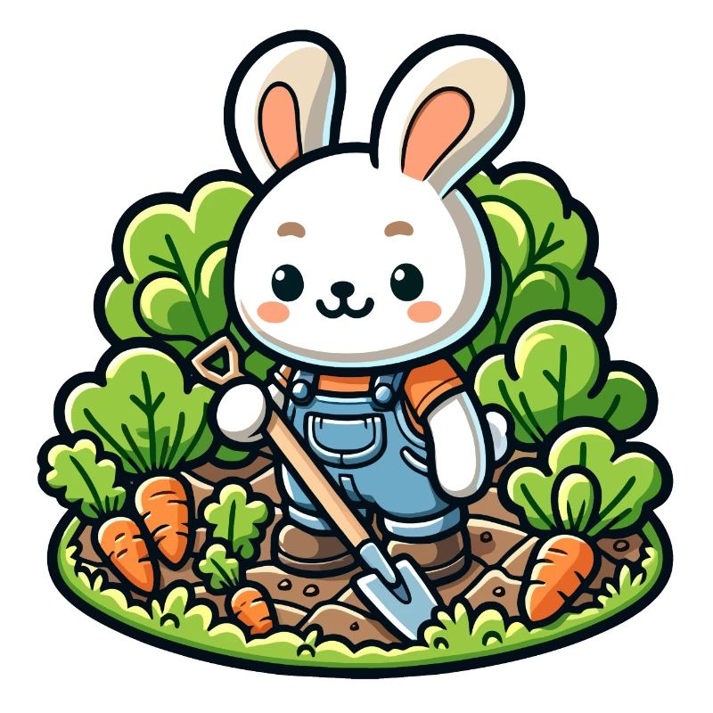 Erntetrichter: Der Gartenhase