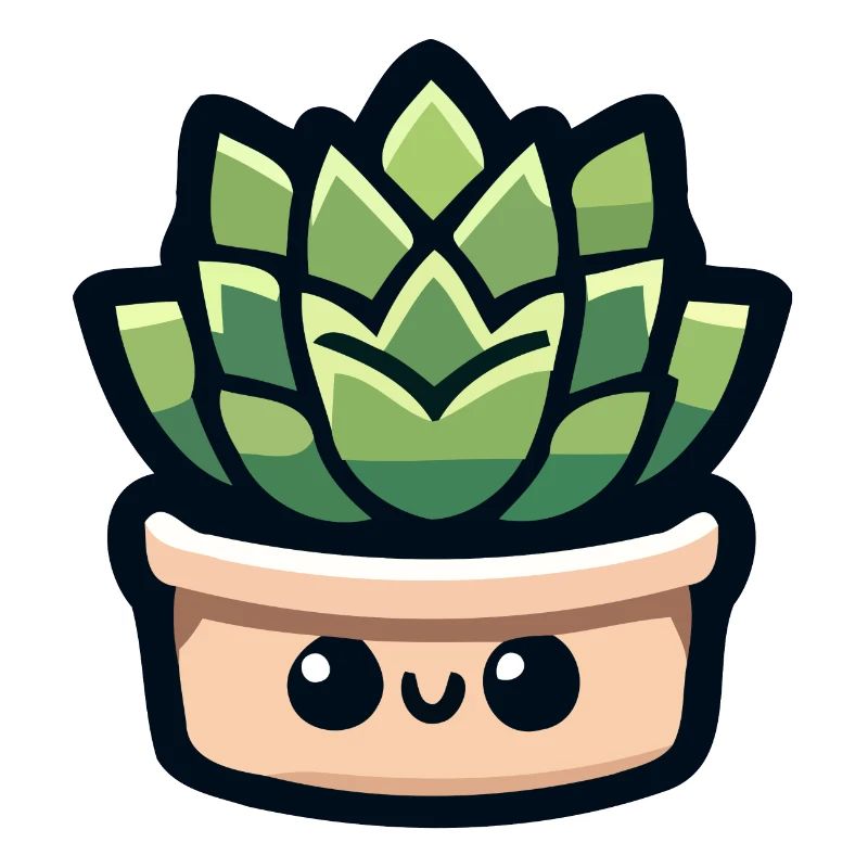 Petite potted pal : la succulente joyeuse