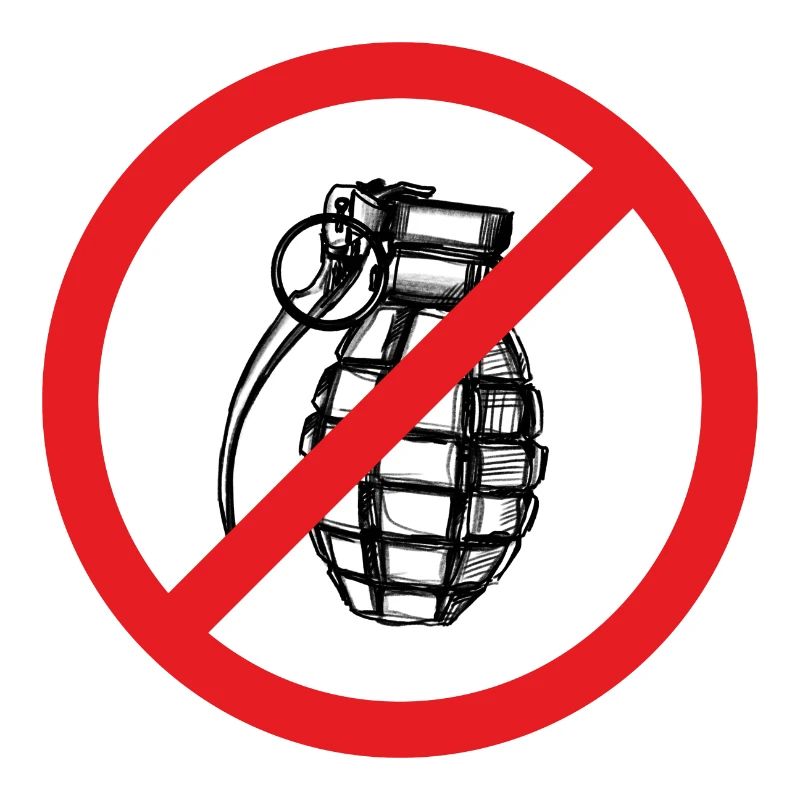 Stop War / Grenade interdite !