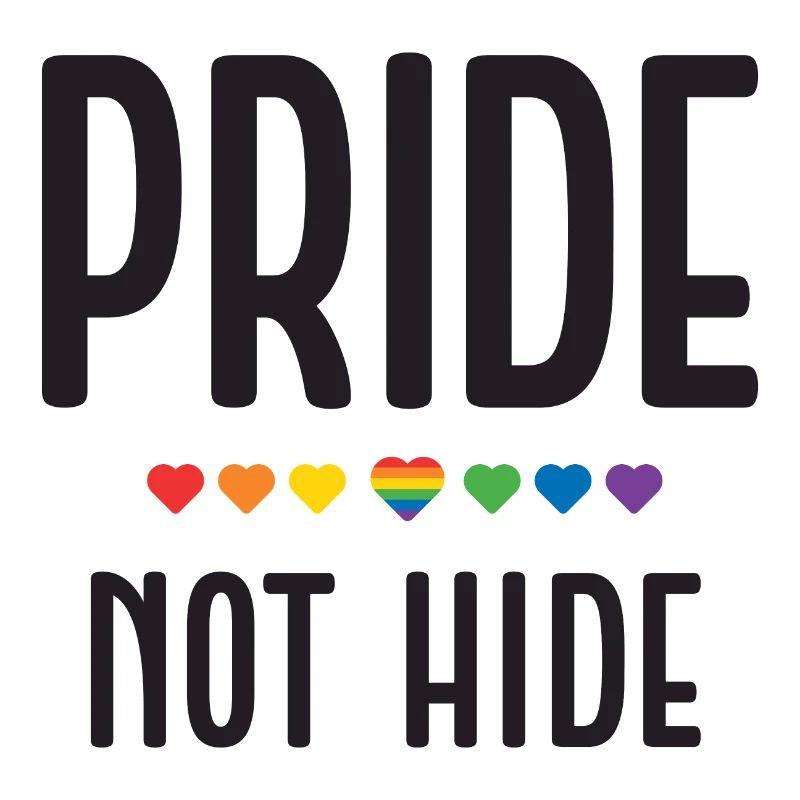Mois de la fierté LGBT - Pride, not hide
