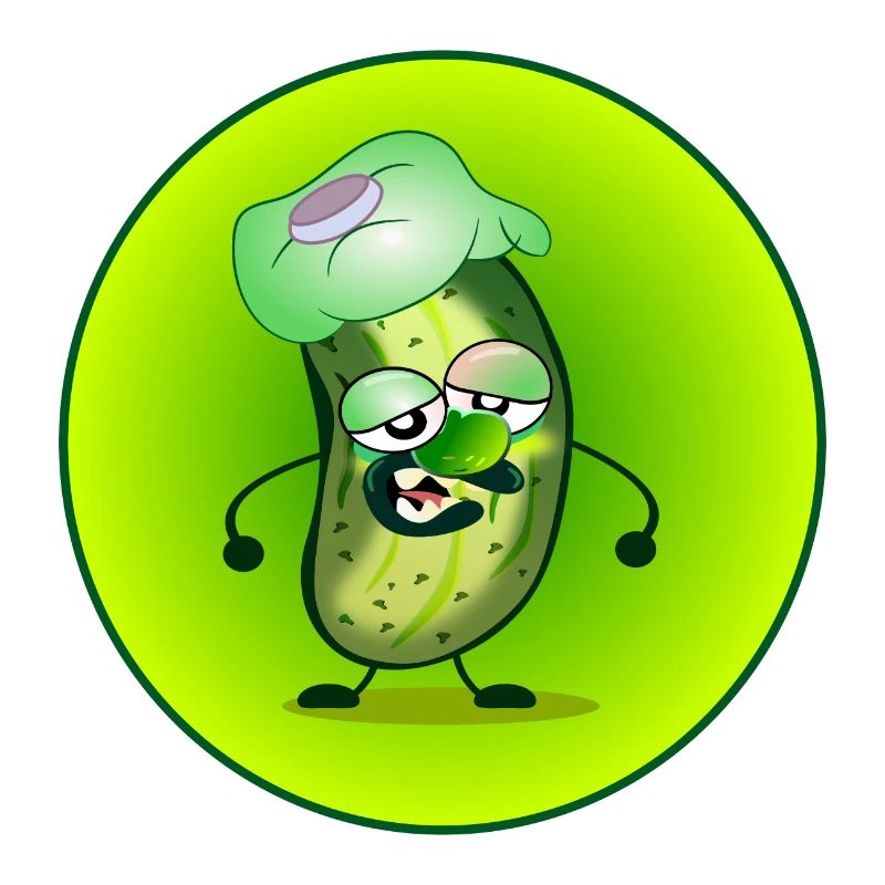 GHERKIN - PICKLEBALL PLAYER - HEADACHE