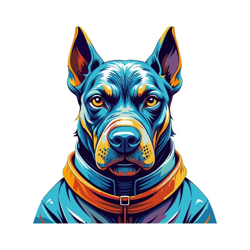 Thai Ridgeback Hunderasse Bunte Karikatur Kawaii