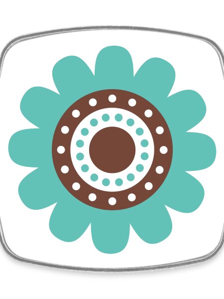 Cute Blue Daisy Flower