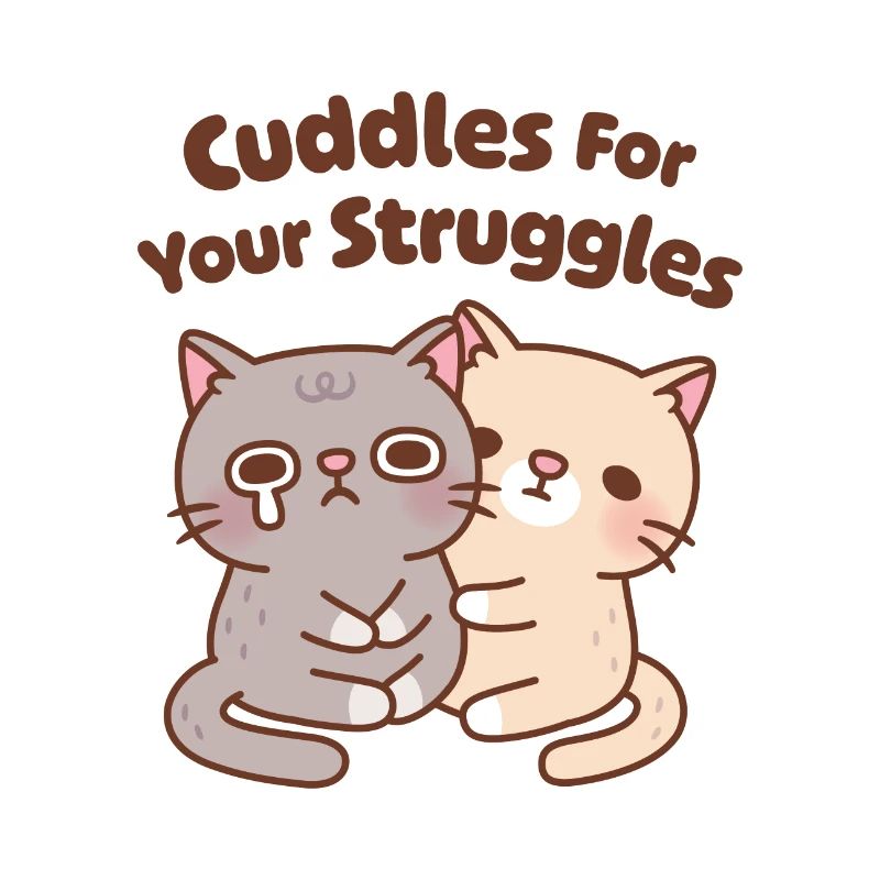 Cute Cats Cuddles For Your Struggles