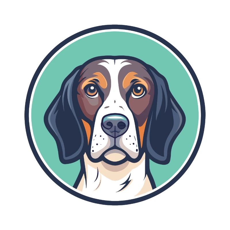 Ariege Pointer Dog Breed Cartoon Kawaii Clipart