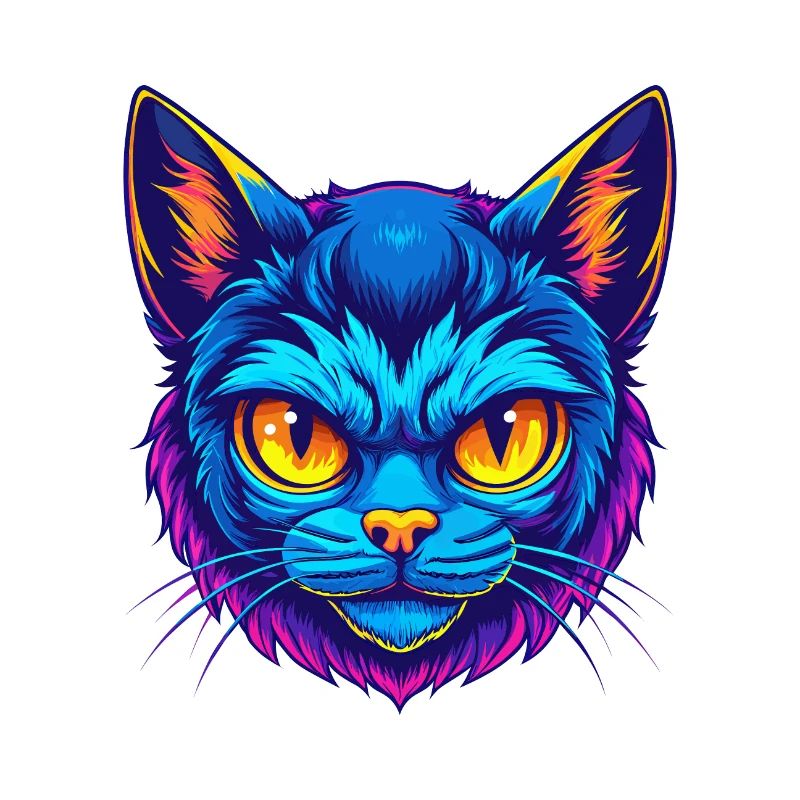 Pixie Bob Cat Breed Cartoon Kawaii Animal Pet