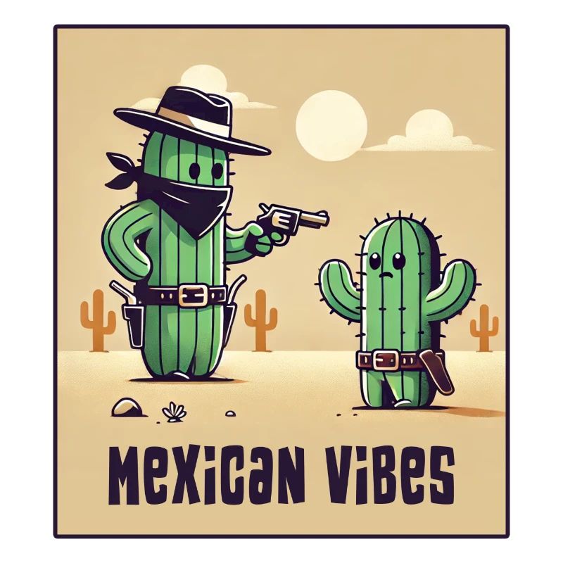 Mexico cactus design