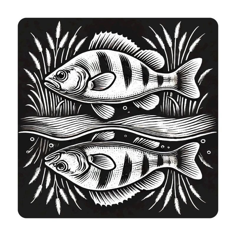 Perche, poisson, ange