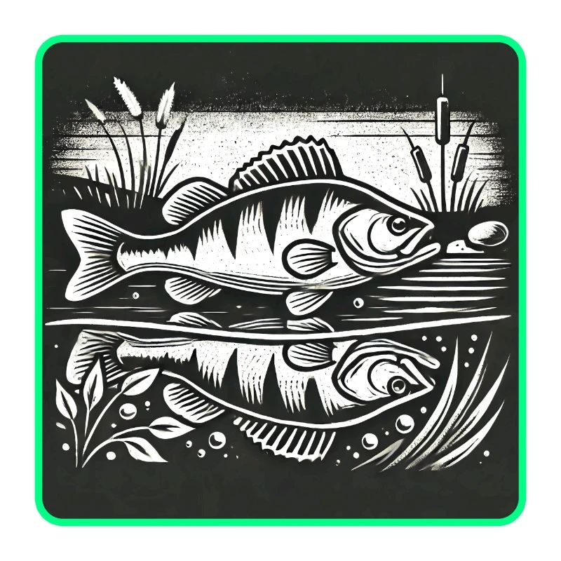 Perch predatory fish design