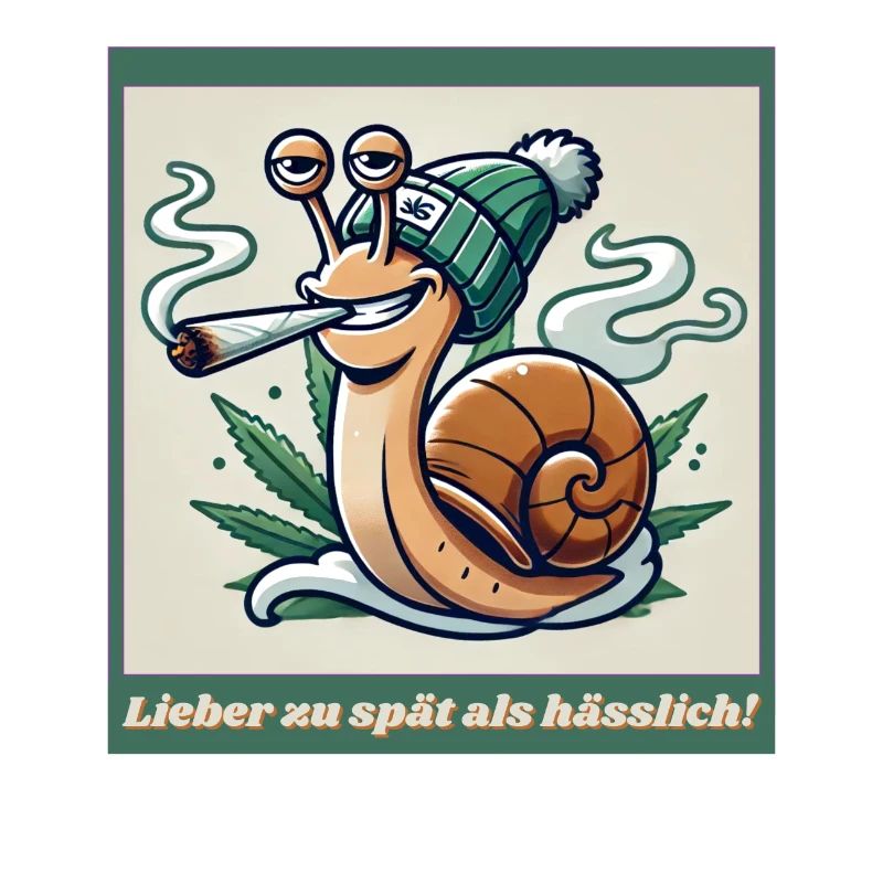 Better too late than ugly - Ganja Snail Joint
