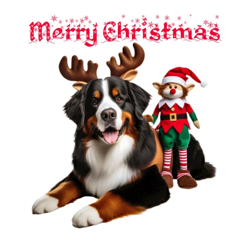 Bouvier Bernois de Noël