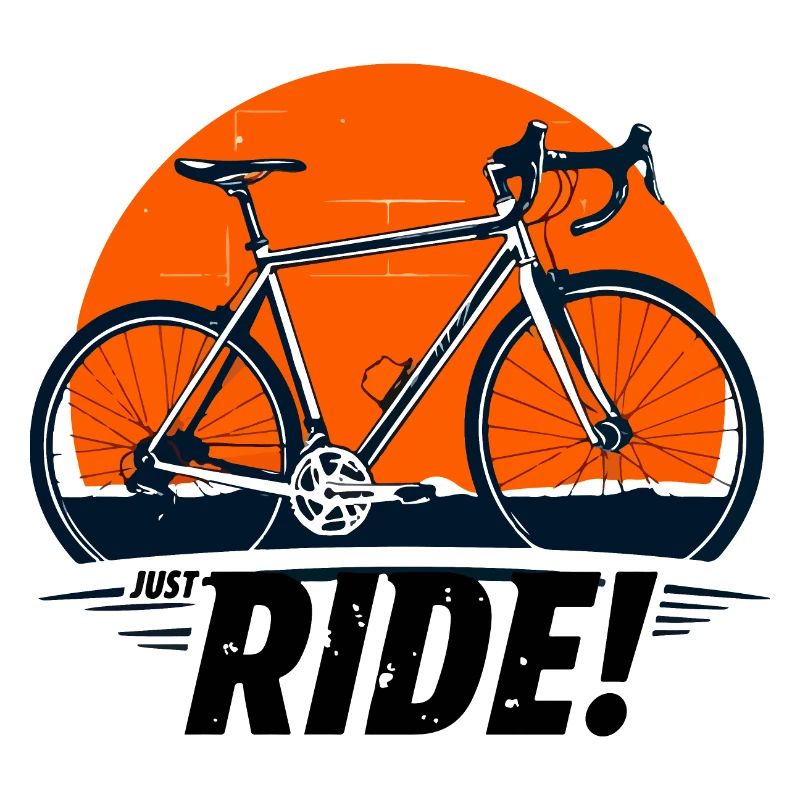 Aventure à vélo au coucher du soleil Just Ride