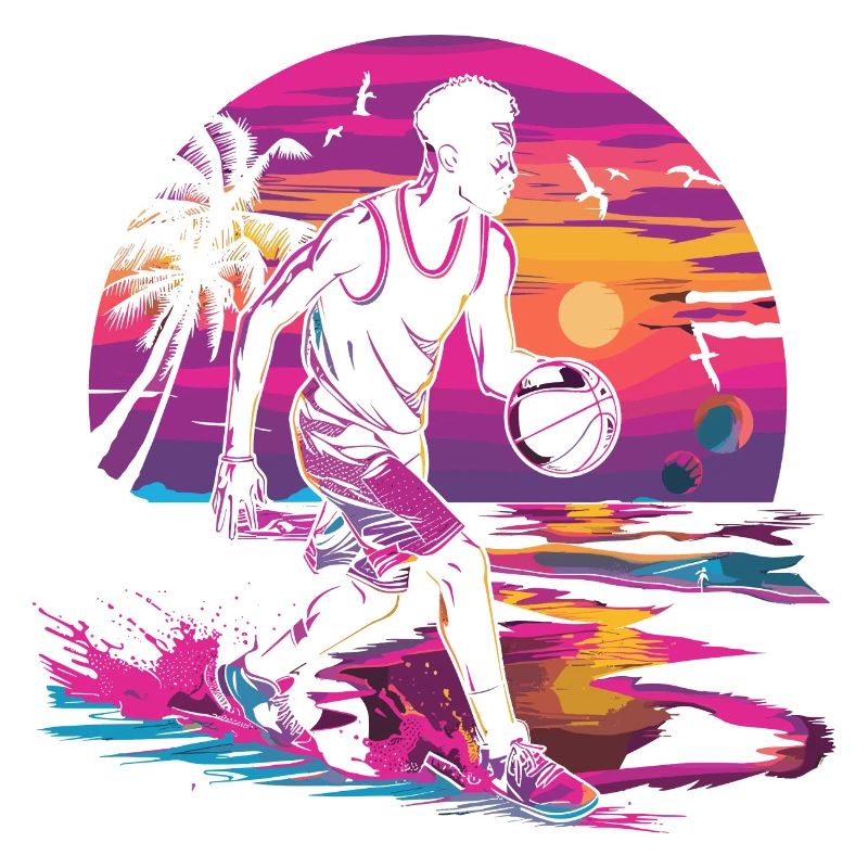 Basketball Synthwave